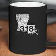 Shreveport Ruston Tallulah Area Code 318 Louisiana Coffee Mug