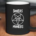 Siners Are Winers Black Metal Fans Halloween Coffee Mug