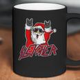 Sleigher Santa Claus Metal Christmas Funny Hail Santa Coffee Mug