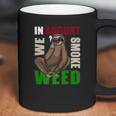 Sloth Marijuana August Smoking Ganja Gift Coffee Mug