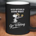 Snoopy Go Fishing Coffee Mug