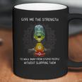 Snoopy Lotus Yoga Give Me A Strength T-Shirt Coffee Mug