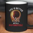 Snoopy With Motorcycle Coffee Mug