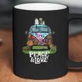 Snoopy Peace And Love Shirt Coffee Mug