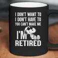 Snoopy Im Retired Coffee Mug