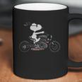 Snoopy Riding Motorcycle Shirt Coffee Mug