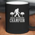 Social Distancing Champ Graphic Coffee Mug