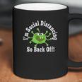 Social Distancing Germ Back Off Stay Away Keep Distance 6 Coffee Mug