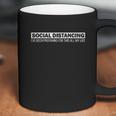 Social Distancing For Introvert Man Coffee Mug