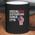 Socialism Distancing Since 1776 Raised Fist Coffee Mug