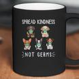 Spread Kindness Not Germs Dog Face Funny Social Distancing Coffee Mug