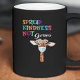 Spread Kindness Not Germs Funny Cute Giraffe Lover Social Distancing Coffee Mug