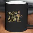 St Joan Of Arc Fight Like A Saint Catholic Women Coffee Mug