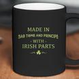 St Patricks Day Shamrock Made In Sao Tome And Principe With Irish Parts Country Love Proud Nationality Coffee Mug