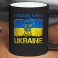 I Stand With Ukraine Flag Peace Free Ukraine Symbol Men Women T-Shirt Graphic Print Casual Unisex Tee Coffee Mug