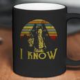 Star Wars Harrison Ford I Know Coffee Mug