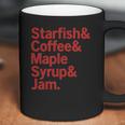 Starfish &Ampamp Coffee &Ampamp Maple Syrup &Ampamp Jam Prince Desig Coffee Mug