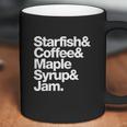 Starfish And Coffee Maple Syrup And Jam Coffee Mug