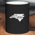 The State Of North Carolina No Color Coffee Mug