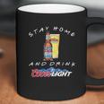 Stay Home And Drink Coors Light Coronavirus Shirt Coffee Mug