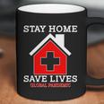 Stay Home Save Lives Global Pandemic Coffee Mug