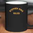 Stephen King Rules Horror Movie Book Merchandise Graphic Coffee Mug