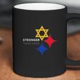 Stronger Than Hate Official Pittsburgh Steelers Steel City Star Of David Coffee Mug