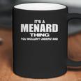 Stuff With Attitude Menard Thing Black Coffee Mug