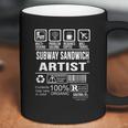 Subway Sandwich Artist Coffee Mug