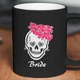 Sugar Skull Halloween Wedding Day Of The Dead Bride Graphic Design Printed Casual Daily Basic Coffee Mug