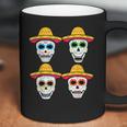 Sugar Skull Sombrero Dia De Los Muertos Mexican Day Of Dead Coffee Mug