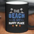 Summer Vacations Outfit The Beach Is My Happy Place Coffee Mug