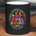 Super Mario Brick Break 85 Tie Dye Logo Graphic Coffee Mug