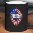 Super Salvadoran Heritage El Salvador Roots Usa Flag Coffee Mug