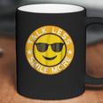 Talk Less Smile More Hamilton Yellow Emoji Smile Coffee Mug