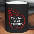 Teacher Of All Things Apple Logo Coffee Mug