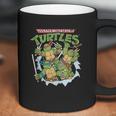 Teenage Mutant Ninja Turtles Break Through Coffee Mug