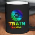 Trainspotter Design Trainspotting With Photo Camera Funny Gift Graphic Design Printed Casual Daily Basic Coffee Mug