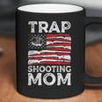 Trap Shooting Mom Gun Rights American Flag Mothers Day Coffee Mug