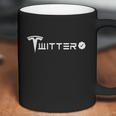 Twitter And Tesla Combined Logo Coffee Mug