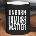 Unborn Lives Matter Antiabortion Prolife Fetus Tshirt Coffee Mug