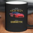 Never Underestimate An Old Man With A Corvette Coffee Mug