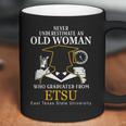 Never Underestimate An Old Man Who Graduated From East Texas State University Coffee Mug