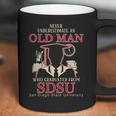 Never Underestimate An Old Man Who Graduated From San Diego State University Coffee Mug