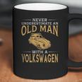 Never Underestimate An Old Man With A Volkswagen Beetle Tshirt Coffee Mug