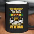 Never Underestimate An Old Who Is Also A Vietnam Veteran Gift Graphic Design Printed Casual Daily Basic Coffee Mug