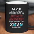 Never Underestimate Who Survived The Pandemic Activity Assistant Coffee Mug