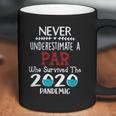 Never Underestimate Who Survived The Pandemic Par Coffee Mug