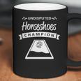 Undisputed Horseshoes Champion Coffee Mug