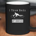 Unisex - I Throw Rocks At Houses - Funny Curling T-Shirt Coffee Mug